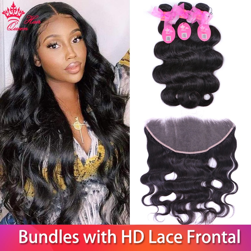 Real Invisible HD Lace 13x6 13x4 FrontalBundles Wef..